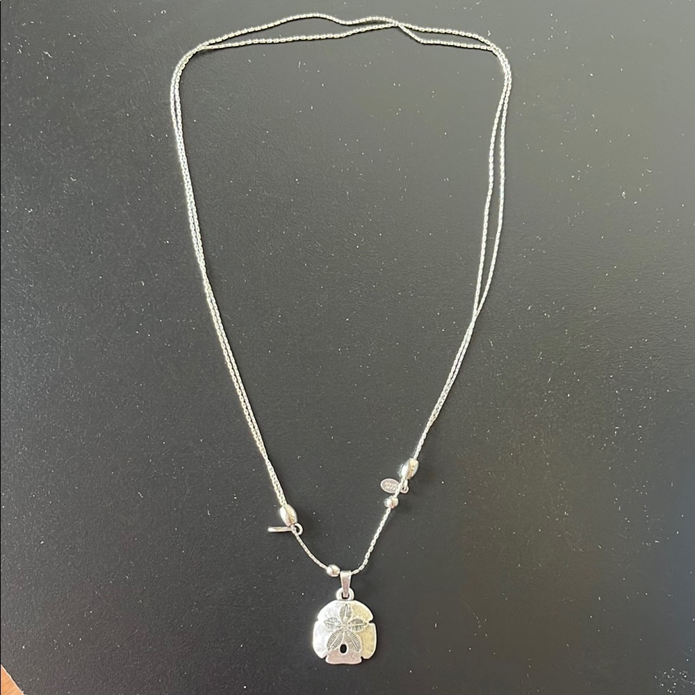 Alex and Ani Sanddollar Pendant Necklace